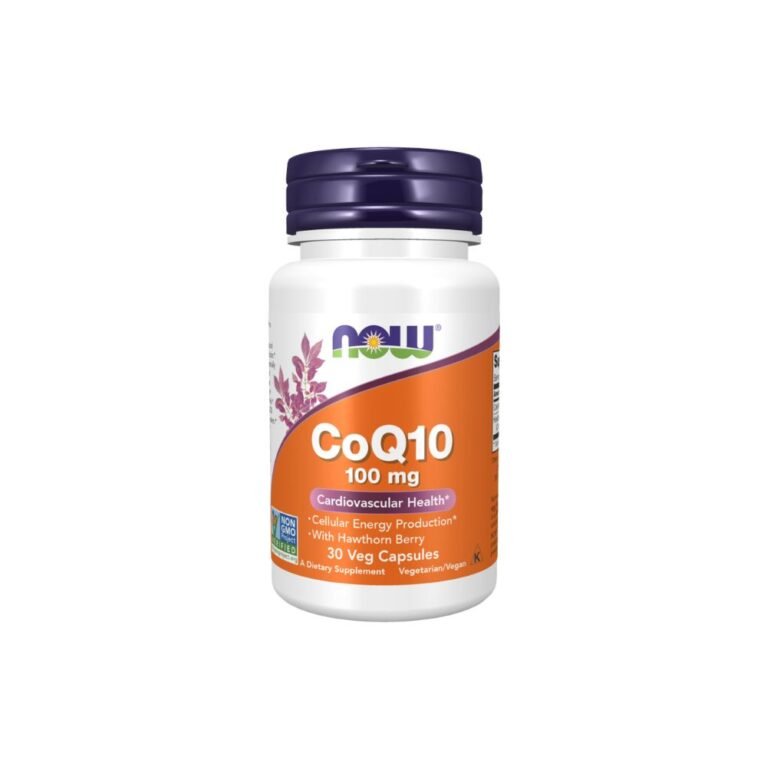 CoQ10 100 mg with Hawthorn Berry Veg Capsules