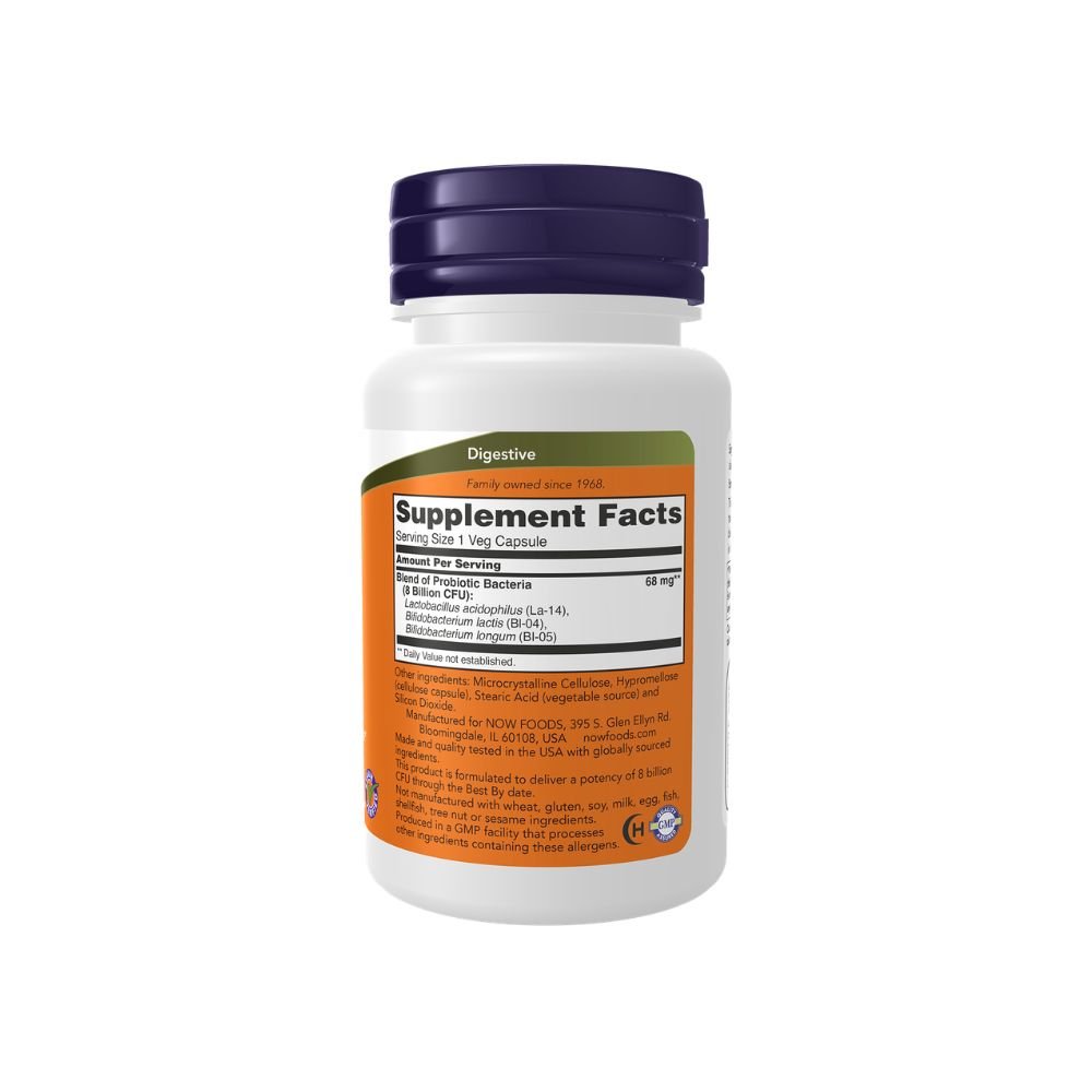 8 Billion Acidophilus & Bifidus Veg Capsules - Image 2