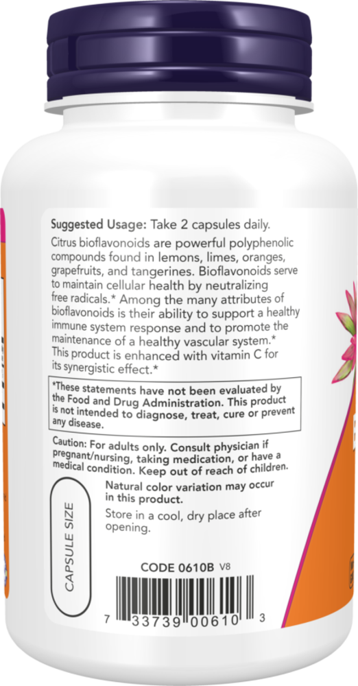 Citrus Bioflavonoids Veg Capsules - Image 3