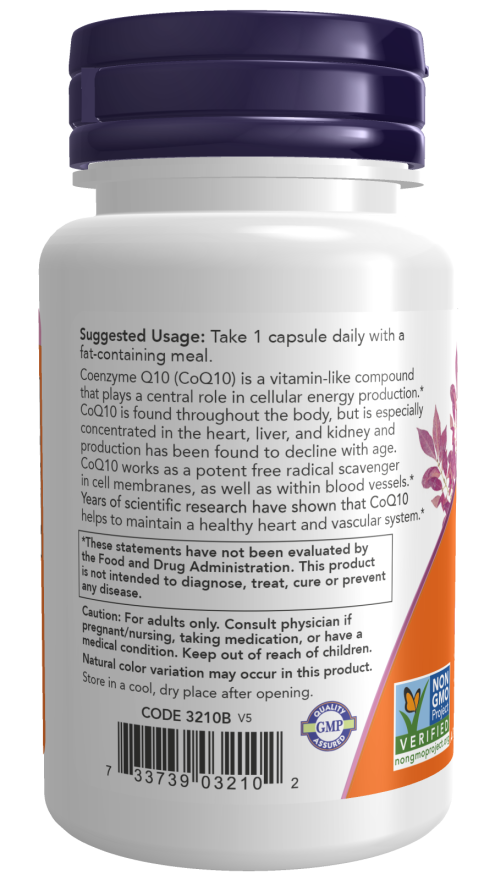 CoQ10 100 mg with Hawthorn Berry Veg Capsules - Image 4