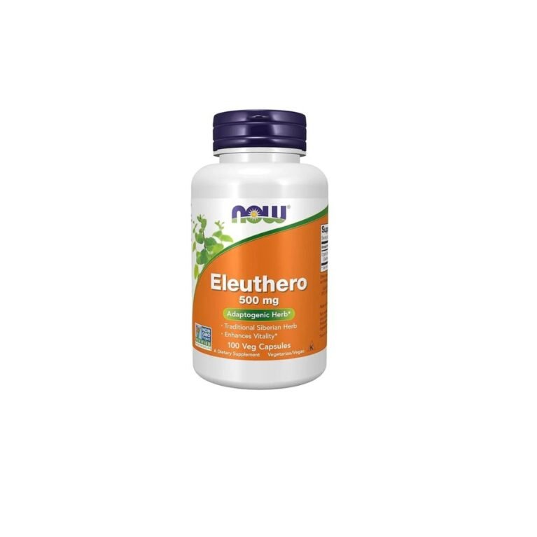 Eleuthero 500 mg Veg Capsules