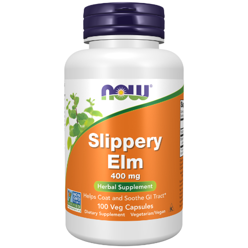 NOW Foods, Slippery Elm 400 mg Veg Capsules