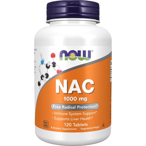 NOW Foods, NAC 1000 mg Tablets