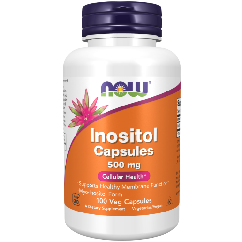 NOW Foods, Inositol 500 mg Veg Capsules