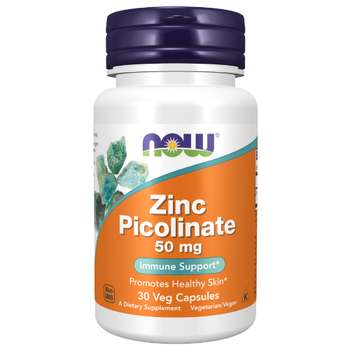 NOW Foods, Zinc Picolinate 50 mg Veg Capsules