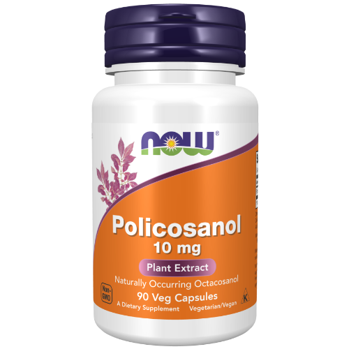 NOW Foods, Policosanol 10 mg Veg Capsules