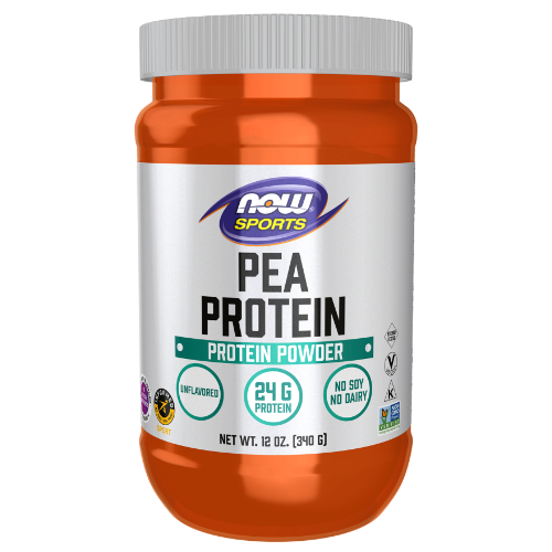 NOW Foods, Pea Protein, Unflavored Powder Protein Powder