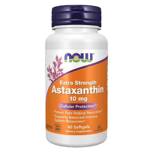 NOW Foods, Astaxanthin, Extra Strength 10 mg Softgels