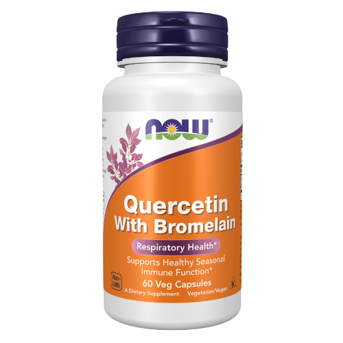 NOW Foods, Quercetin With Bromelain Veg Capsules