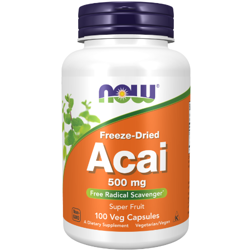 NOW Foods, Acai 500 mg Veg Capsules