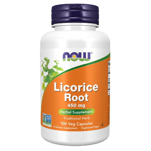 NOW Foods, Licorice Root 450 mg Veg Capsules