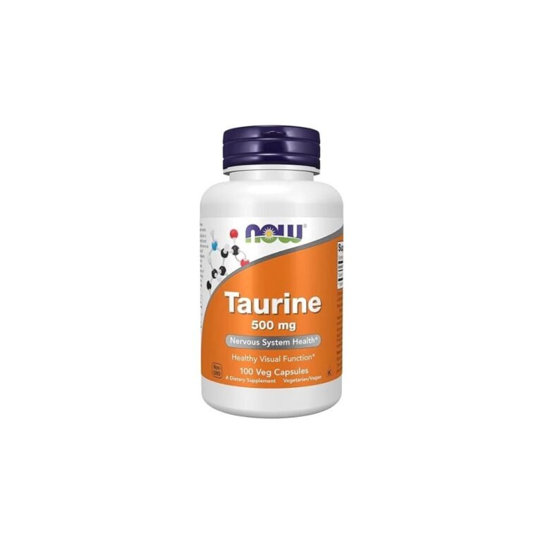 Taurine 500 mg Veg Capsules