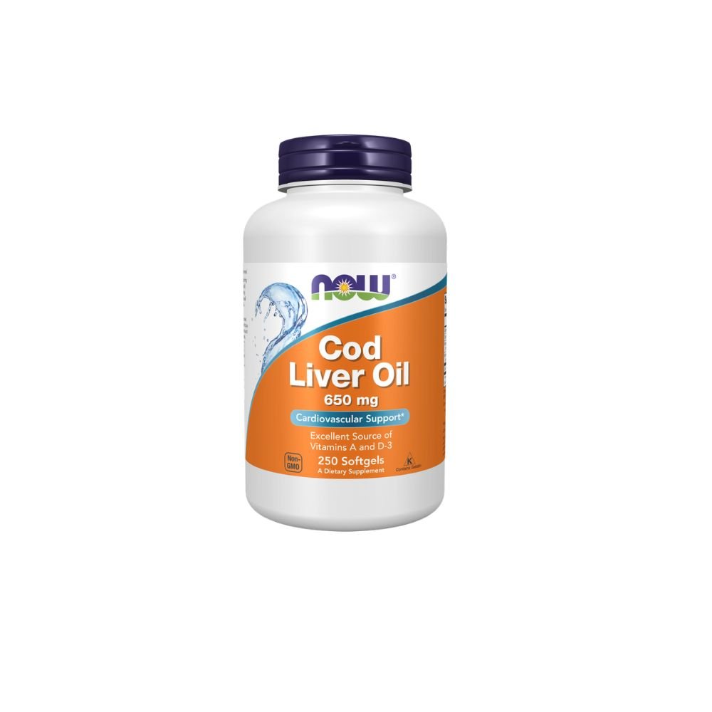 Cod Liver Oil 650 mg Softgels