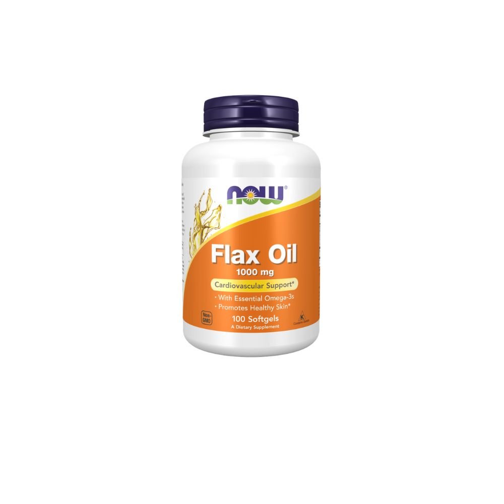 Flax Oil 1000mg, 250 Softgels