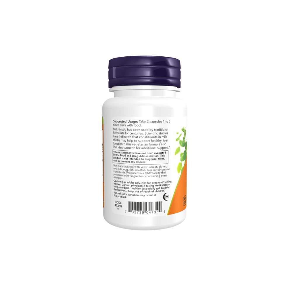 Milk Thistle Extract 150 mg Silymarin (120 mg) Veg Capsules - Image 3