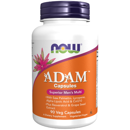 NOW Foods, ADAM™ Men's Multiple Vitamin Veg Capsules