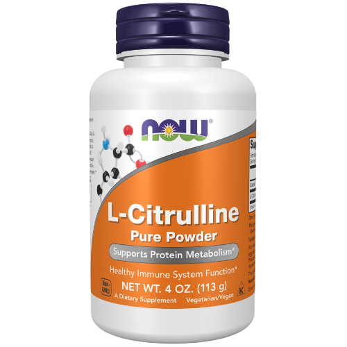 NOW Foods, L-Citrulline Pure Powder