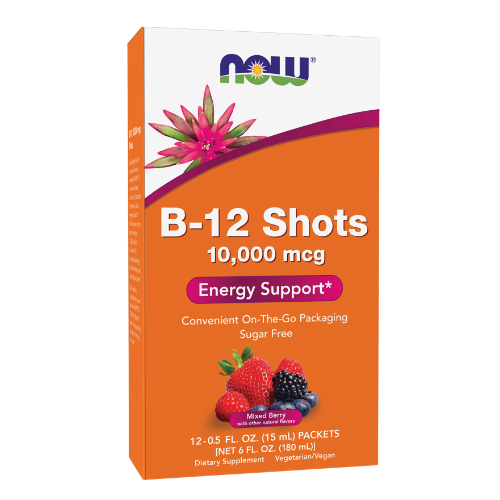 NOW Foods, Vitamin B-12 10,000 mcg Shots