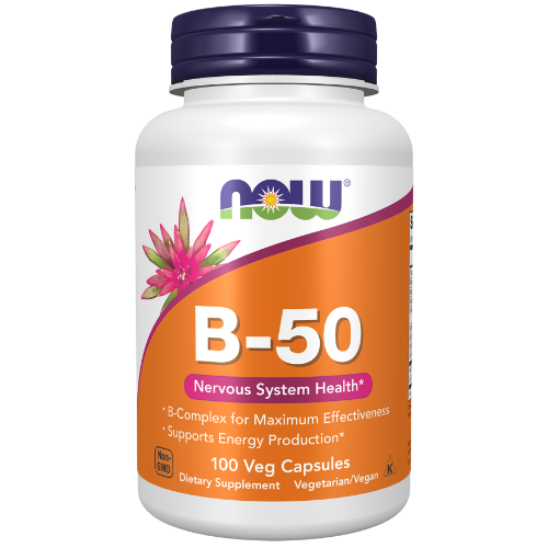 NOW Foods, Vitamin B-50 Veg Capsules