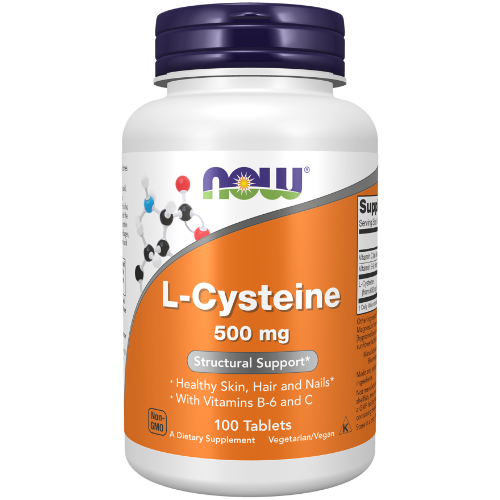 NOW Foods, L-Cysteine 500 mg Tablets