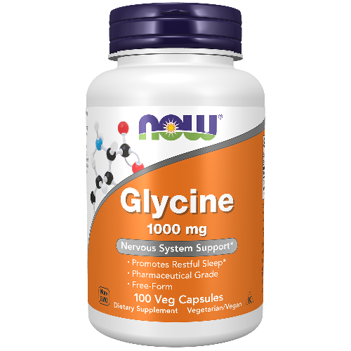 NOW Foods, Glycine 1000 mg Veg Capsules