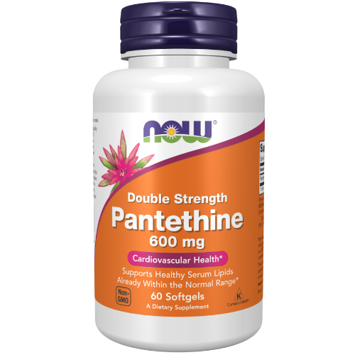 NOW Foods, Pantethine 600 mg Softgels