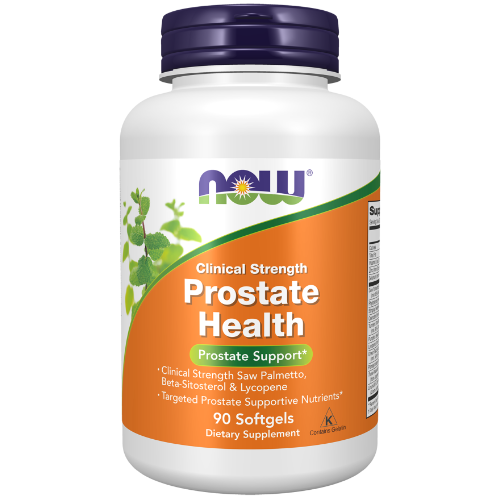 NOW Foods, Prostate Health, Clinical Strength Softgels