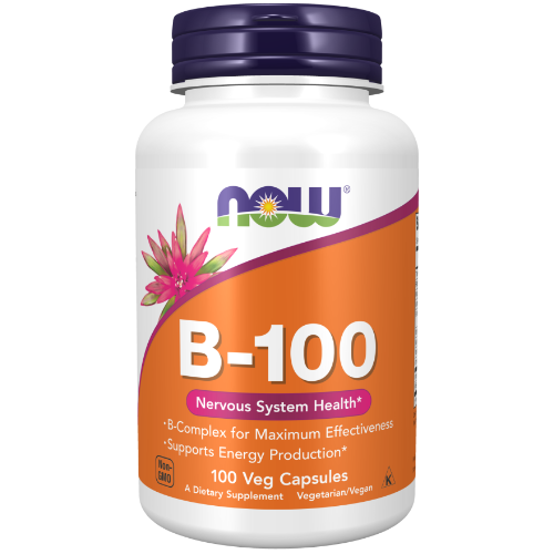 NOW Foods, Vitamin B-100 Veg Capsules