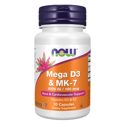 NOW Foods, Mega D3 & MK-7 Capsules