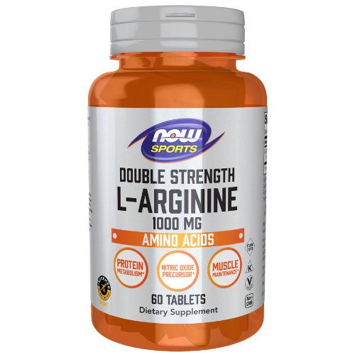 NOW Foods, L-Arginine, Double Strength 1000 mg Tablets