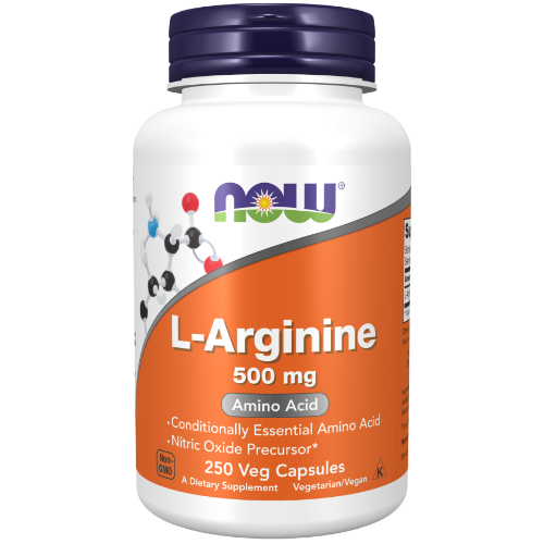 NOW Foods, L-Arginine 500 mg Veg Capsules