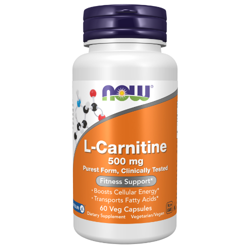 NOW Foods, L-Carnitine 500 mg Veg Capsules