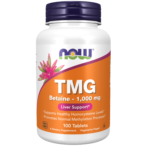 NOW Foods, TMG Betaine 1,000 mg Tablets