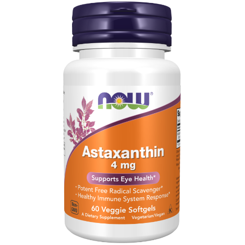 NOW Foods, Astaxanthin 4 mg Veggie Softgels