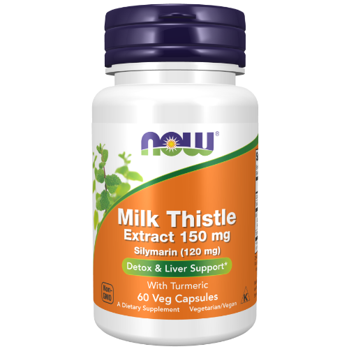 NOW Foods, Milk Thistle Extract 150 mg Silymarin (120 mg) Veg Capsules