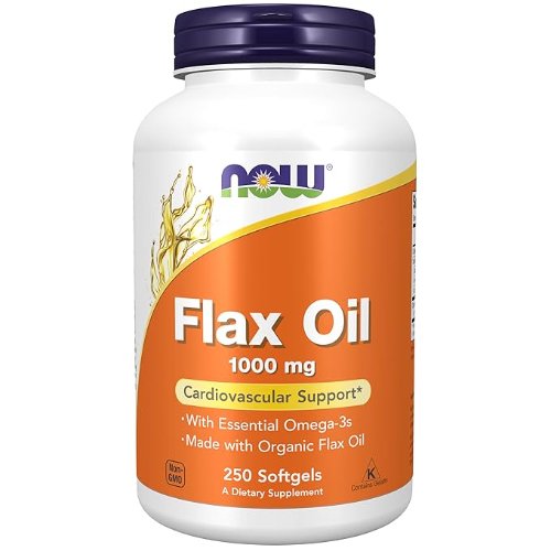NOW Foods, Flax Oil 1000mg, 250 Softgels