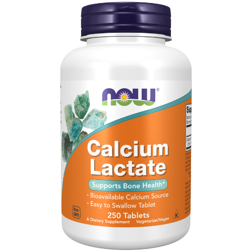 NOW Foods, Calcium Lactate Tablets