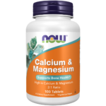 NOW Foods, Calcium & Magnesium Tablets