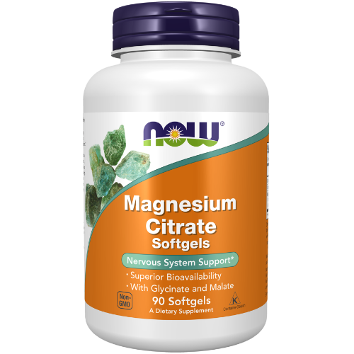 NOW Foods, Magnesium Citrate Softgels