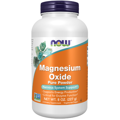 NOW Foods, Magnesium Oxide Powder