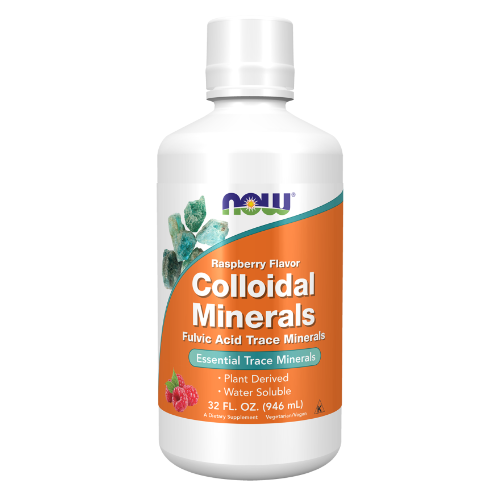 NOW Foods, Colloidal Minerals, Raspberry Flavor Liquid