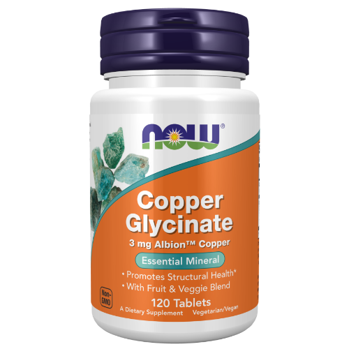 NOW Foods, Copper Glycinate Tablets