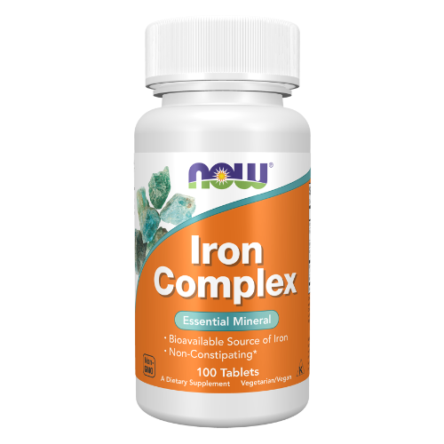 NOW Foods, Iron Complex Vegetarian Tablet