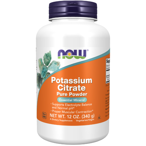 NOW Foods, Potassium Citrate Powder