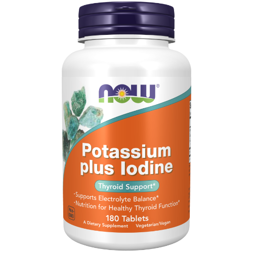 NOW Foods, Potassium plus Iodine Tablets