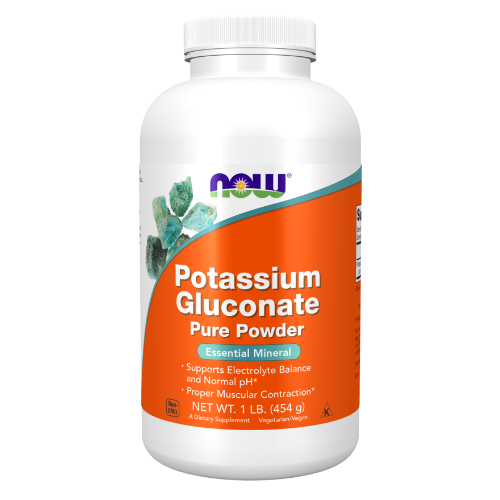 NOW Foods, Potassium Gluconate Powder