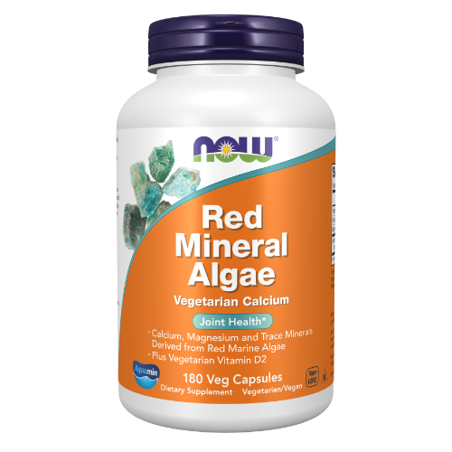 NOW Foods, Red Mineral Algae Veg Capsules Joint Health*