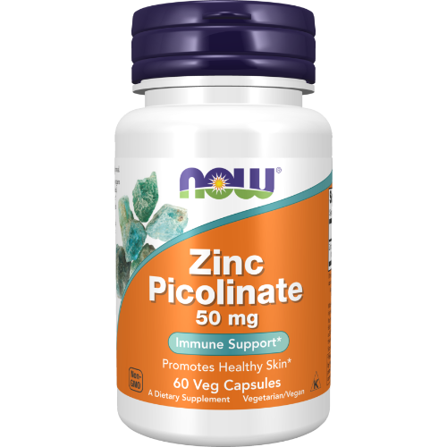 NOW Foods, Zinc Picolinate 50 mg Veg Capsules
