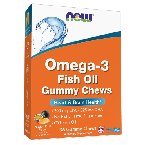 NOW Foods, Omega-3 Fish Oil Gummy Chews