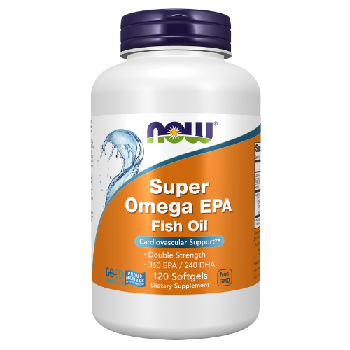 NOW Foods, Super Omega EPA Fish Oil, Double Strength Softgels